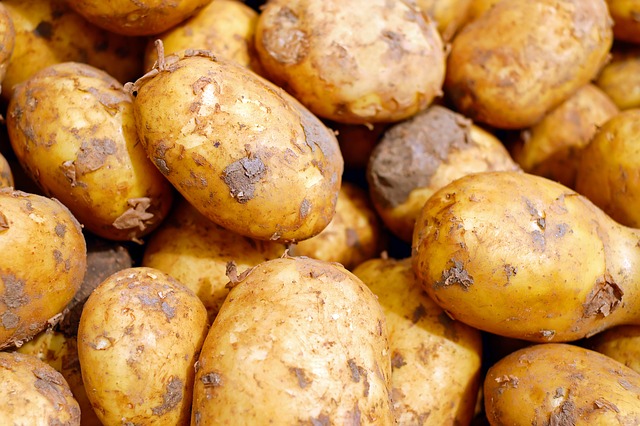 špinavé brambory